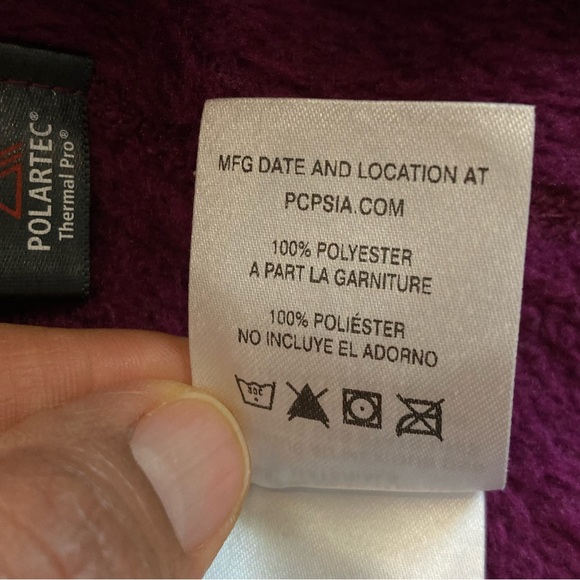 Patagonia Re-Tool Snap-T Fleece Pullover Size S Purple - Picture 10 of 11